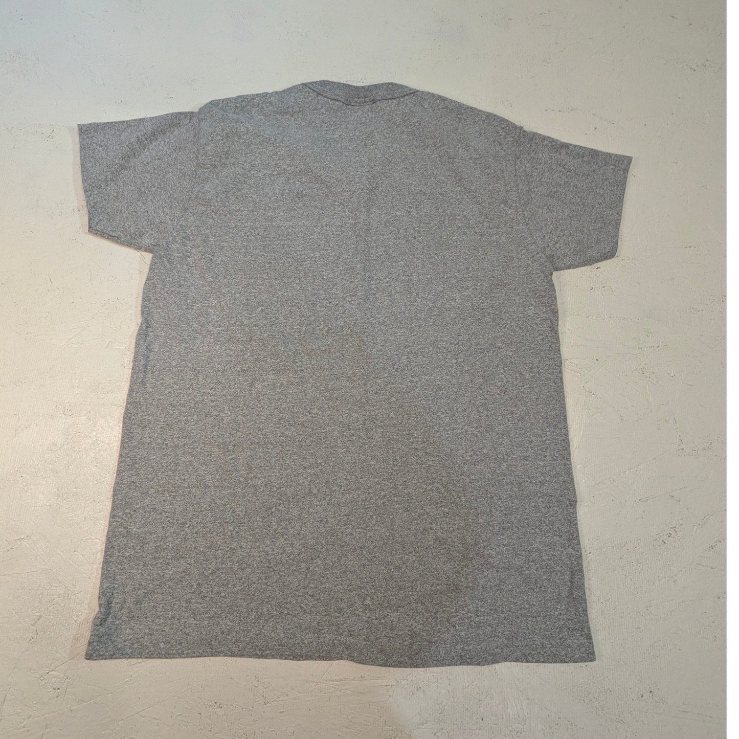 ARMY T Shirt Physical Fitness Uniform Mens Medium Gray Cotton Polyester