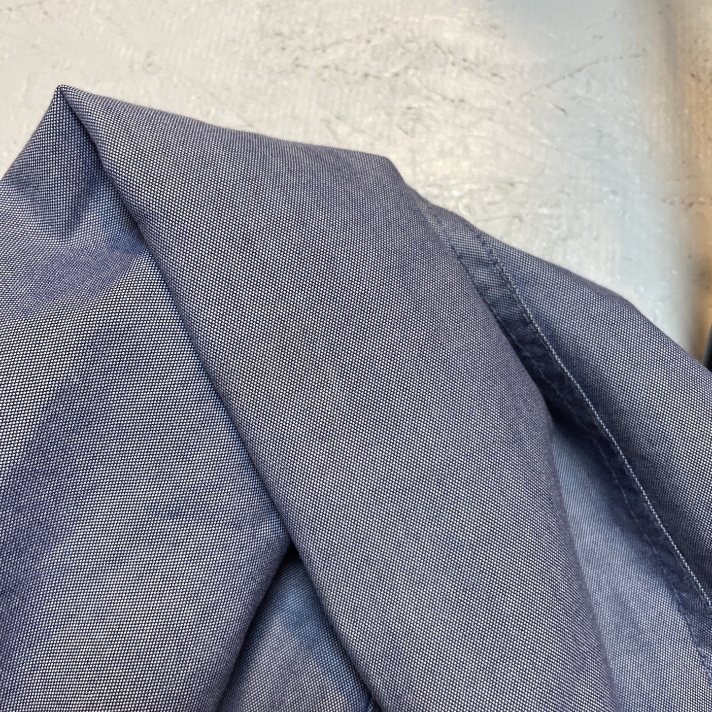 Lightweight Full Zip Jacket – Ted Baker Blue Cotton Blend Size XXL