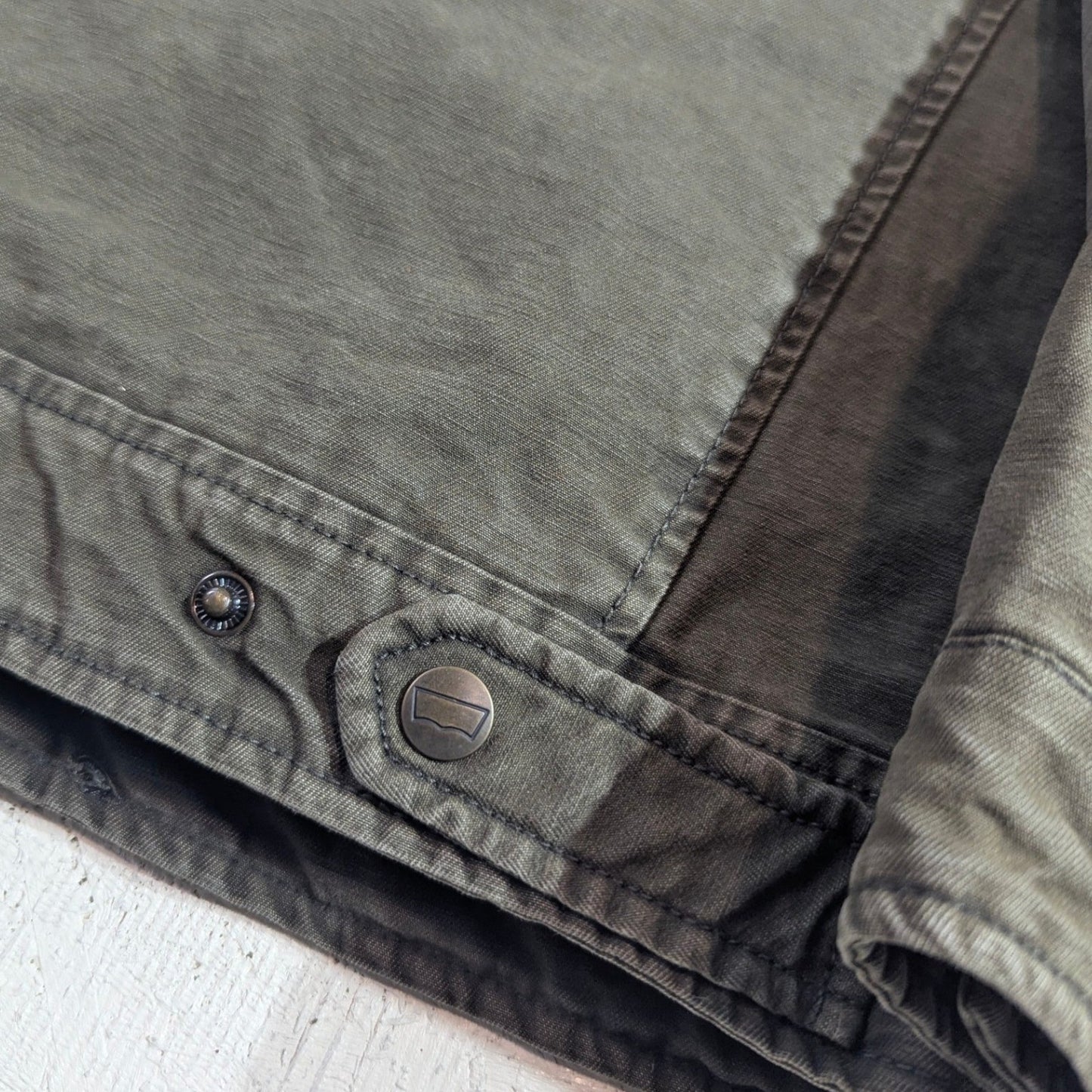 Levi Strauss & Co Utility Jacket – Men's L Olive Green READ