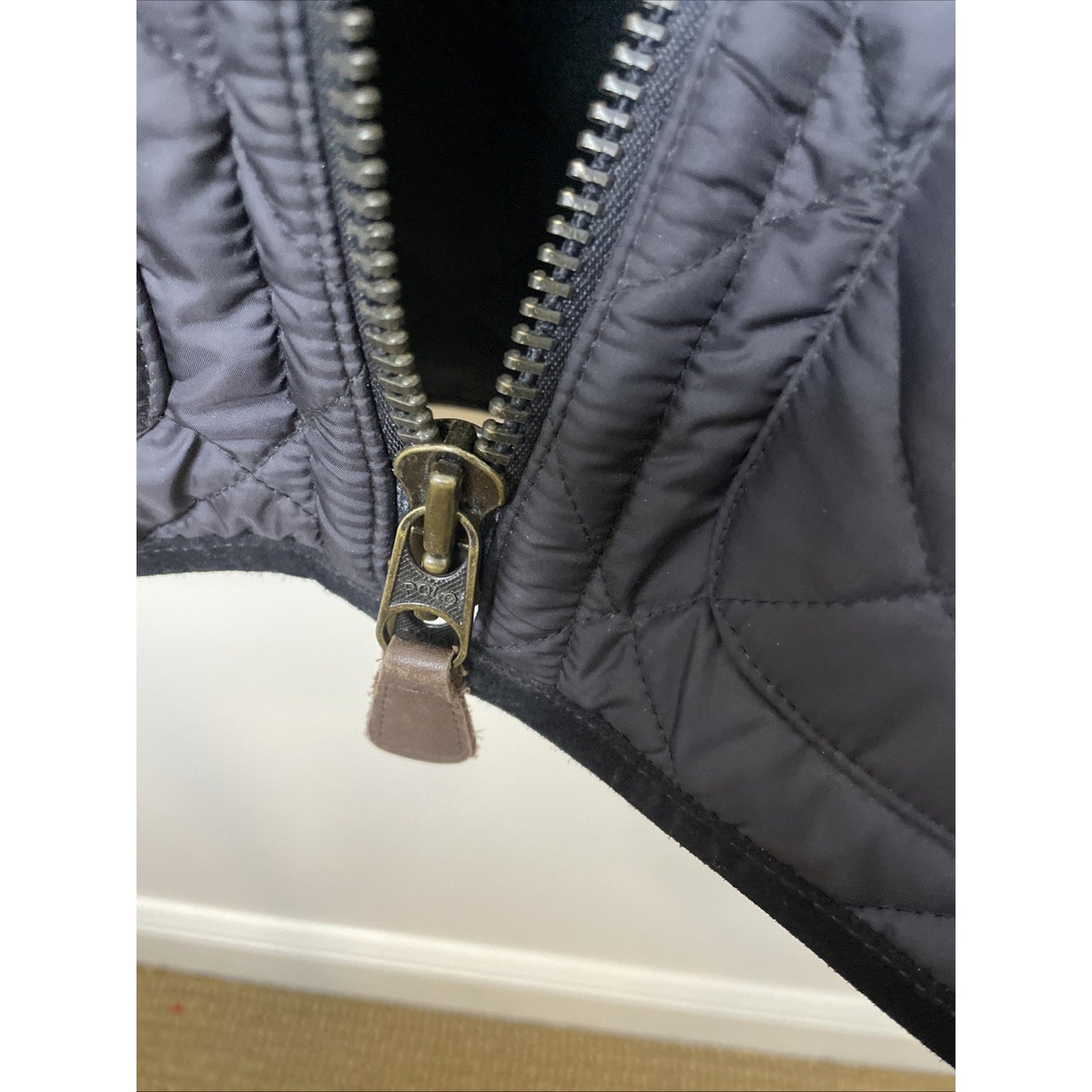 Polo Ralph Lauren Puffer Down Fleece Jacket Full Zip Men’s 2XLT Black