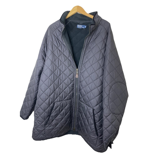 Polo Ralph Lauren Puffer Down Fleece Jacket Full Zip Men’s 2XLT Black