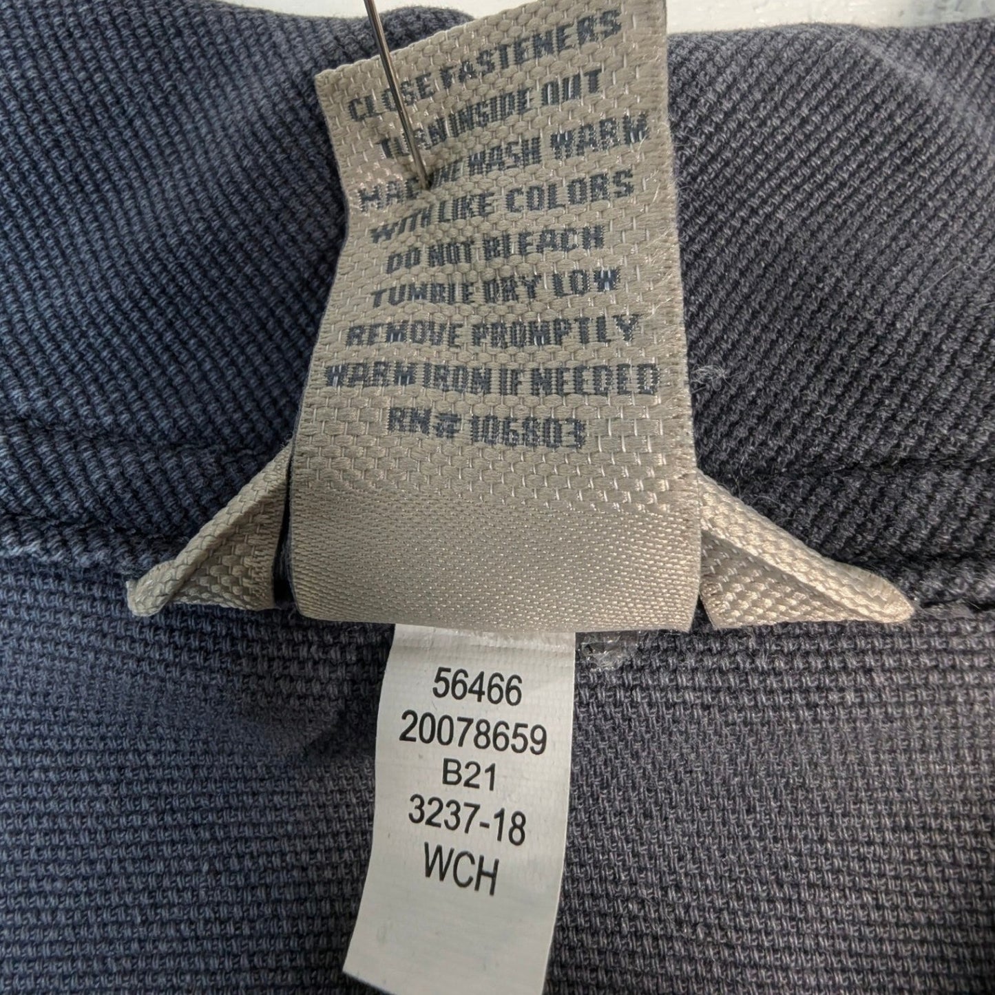 Duluth Trading Co Men's Chore Jacket – Dark Gray Cotton Utility XXL