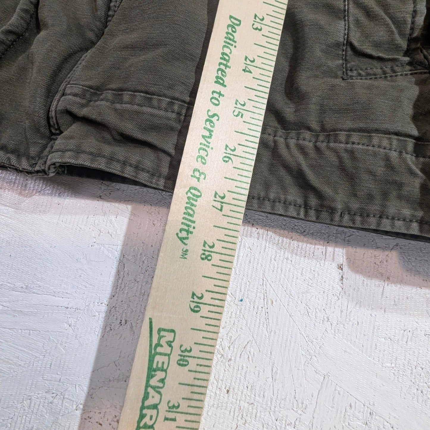 Levi Strauss & Co Utility Jacket – Men's L Olive Green READ