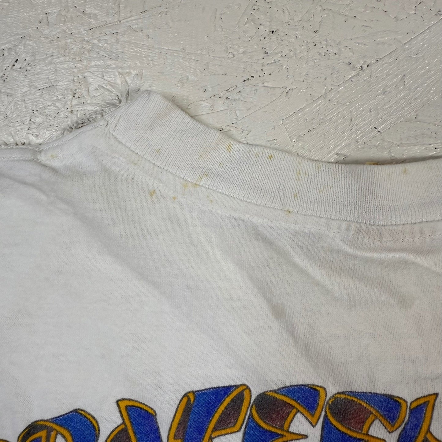 Vintage Grateful Dead Skeleton Spring Tour T-Shirt – 1989, Size L, 100% Cotton