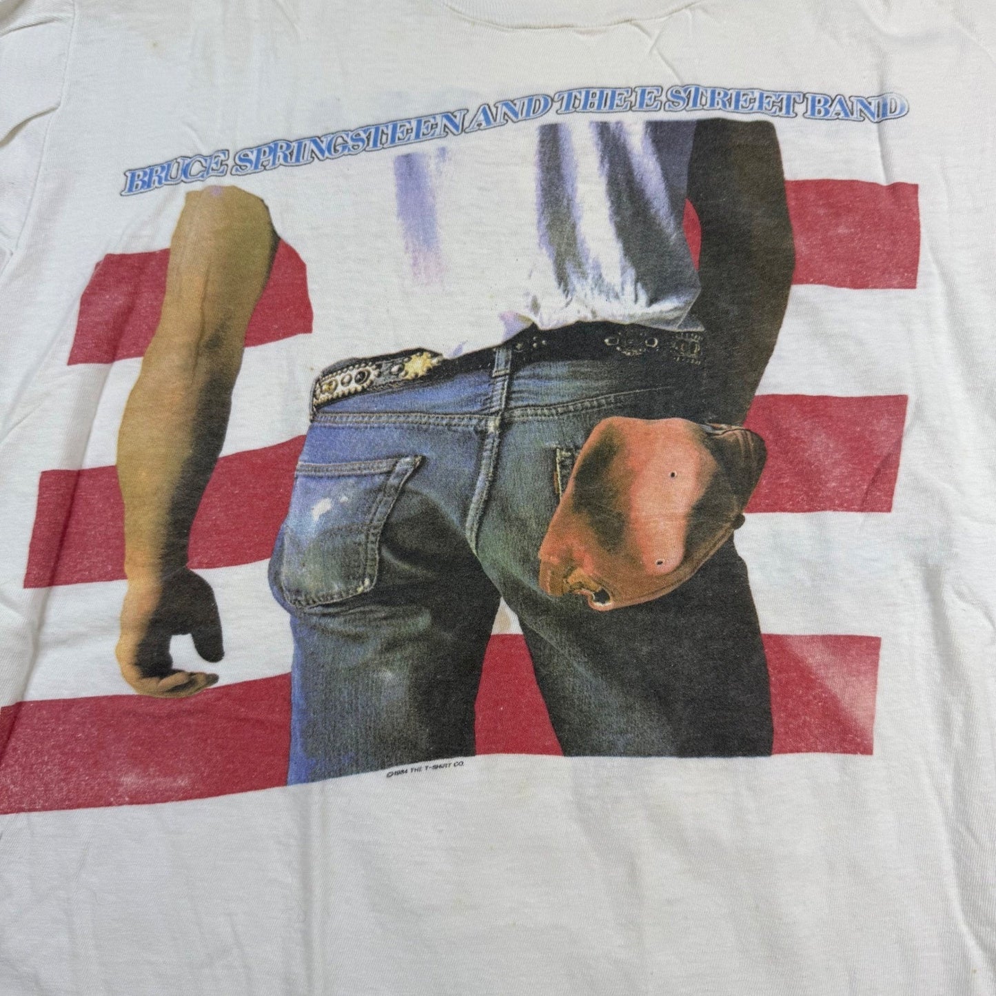 Vintage Bruce Springsteen “Born in the U.S.A.” World Tour T-Shirt – 1984–85,