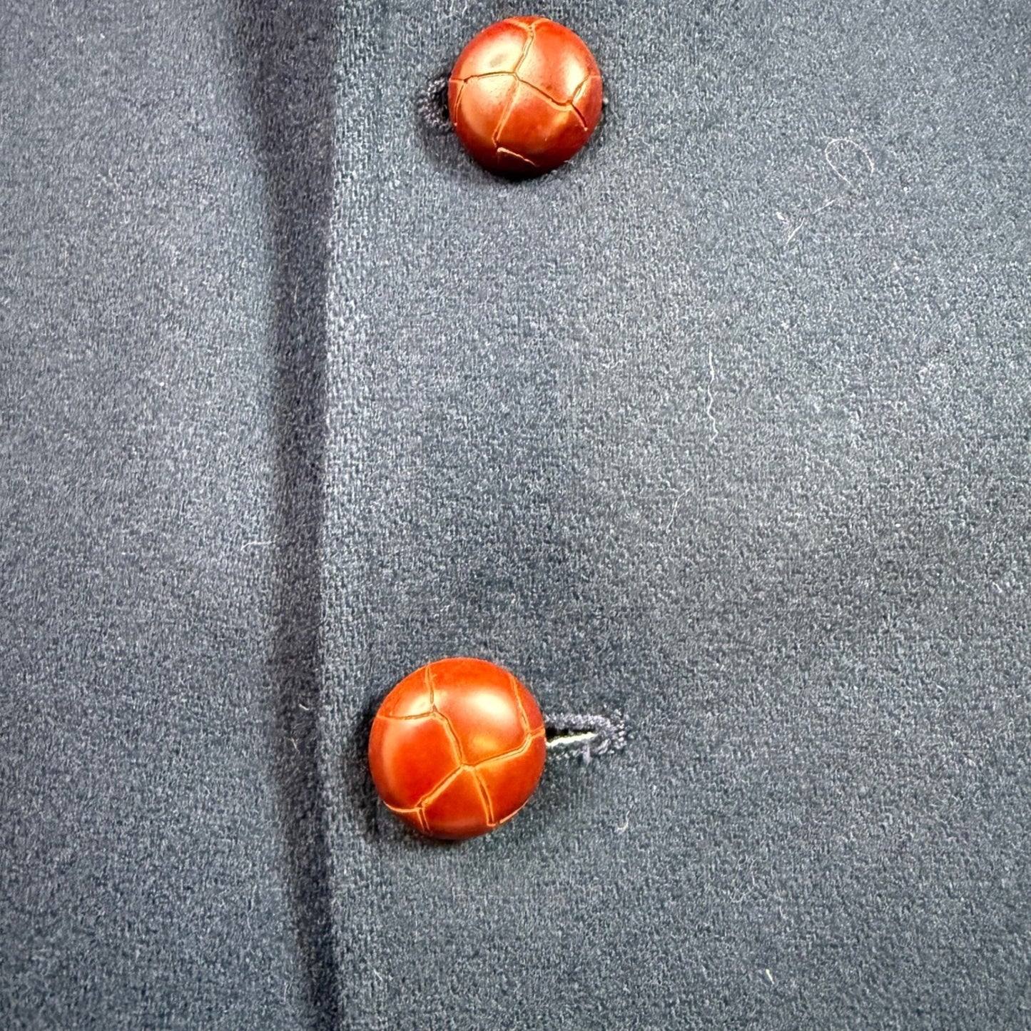 Levi's Menswear Navy Wool Blazer Jacket 42R Button Front Classic Fit