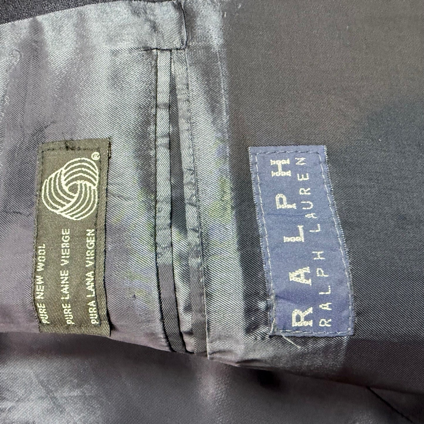 Ralph Lauren Men's 44T Pinstripe Wool Blazer Suit Jacket Navy Blue Canada