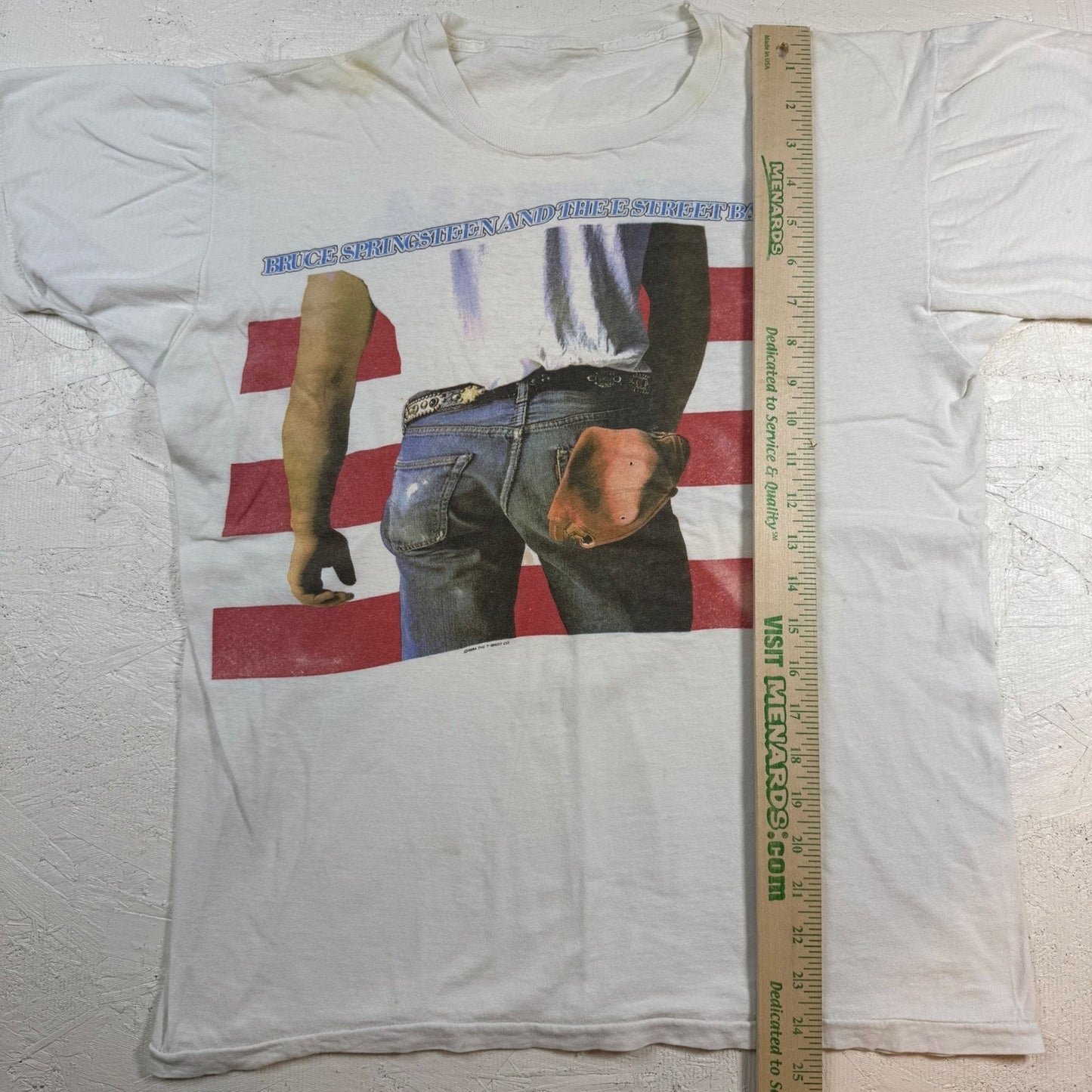 Vintage Bruce Springsteen “Born in the U.S.A.” World Tour T-Shirt – 1984–85,
