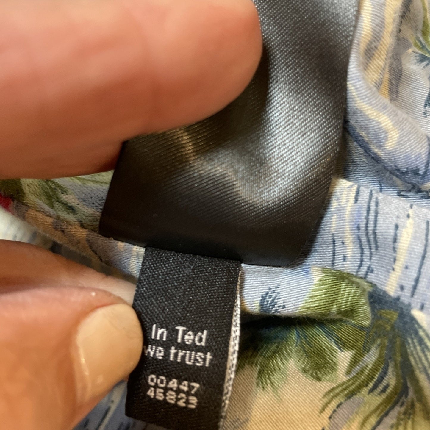 Lightweight Full Zip Jacket – Ted Baker Blue Cotton Blend Size XXL