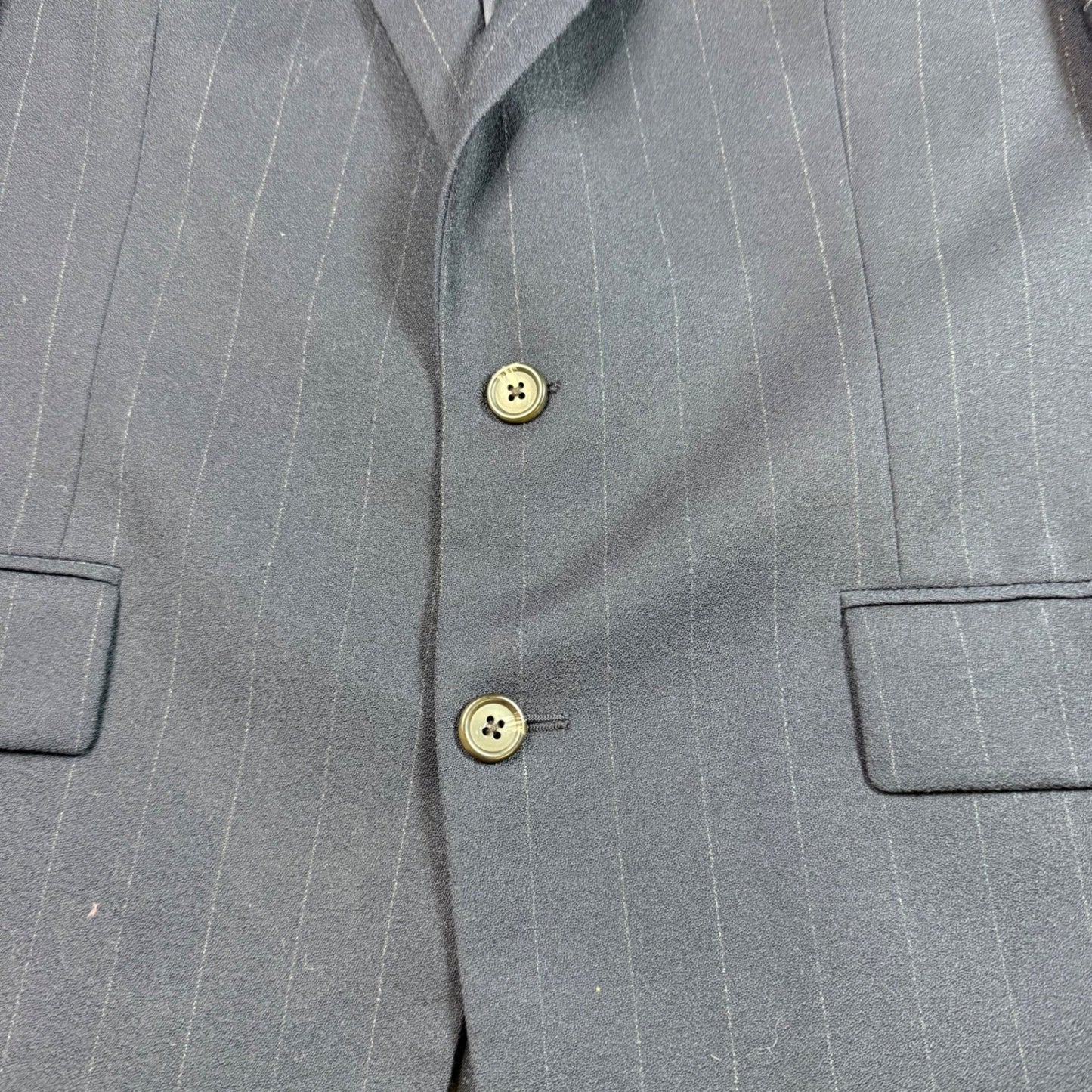 Ralph Lauren Men's 44T Pinstripe Wool Blazer Suit Jacket Navy Blue Canada