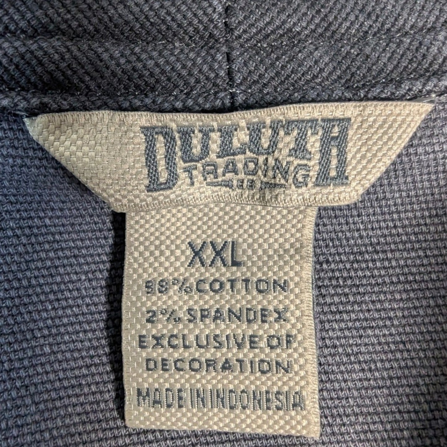 Duluth Trading Co Men's Chore Jacket – Dark Gray Cotton Utility XXL