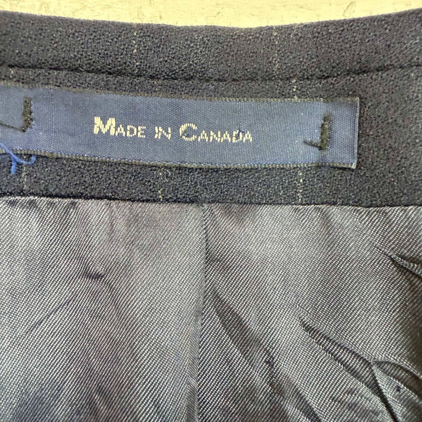 Ralph Lauren Men's 44T Pinstripe Wool Blazer Suit Jacket Navy Blue Canada