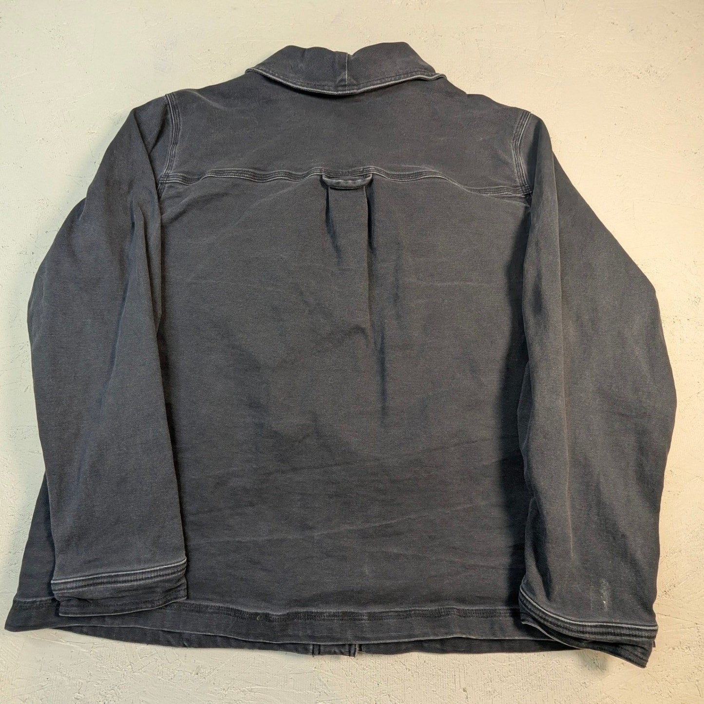 Duluth Trading Co Men's Chore Jacket – Dark Gray Cotton Utility XXL