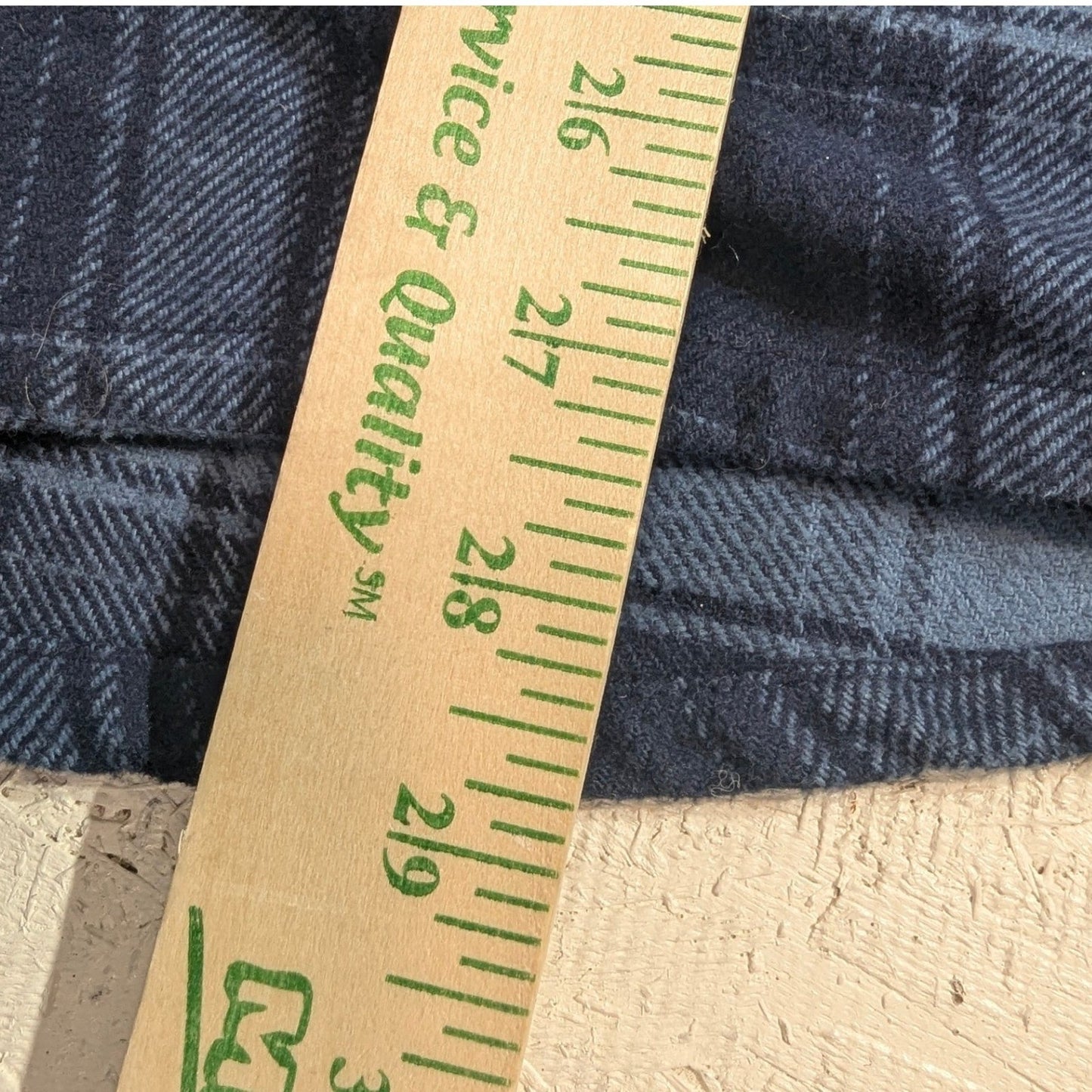 Colorado Clothing Blue Plaid Flannel Shirt – Men's M Long Sleeve Button-Up